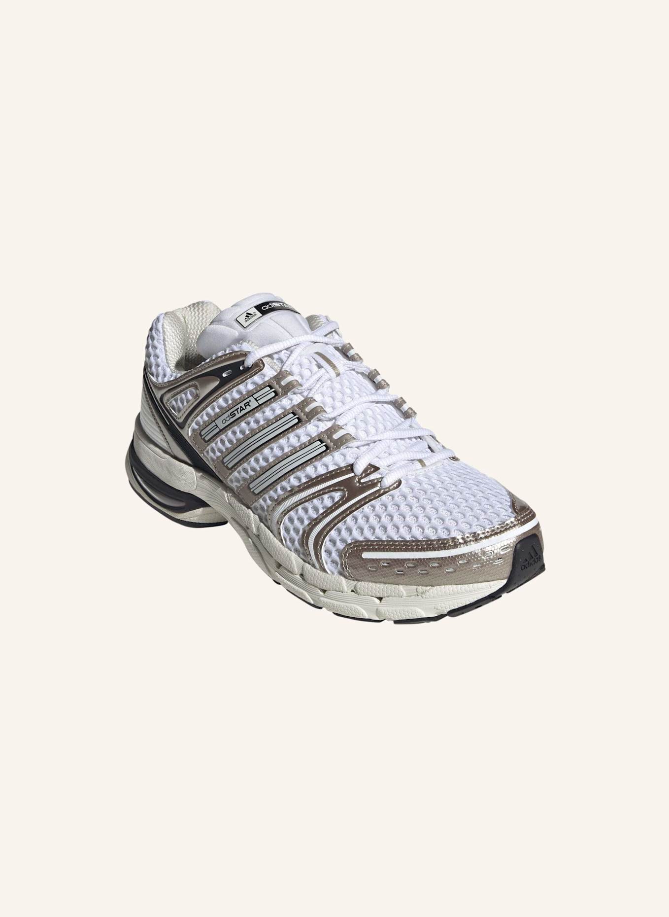 adidas Originals ADISTAR CONTROL 5 SCHUH: WEISS/ GRAU/ GOLD