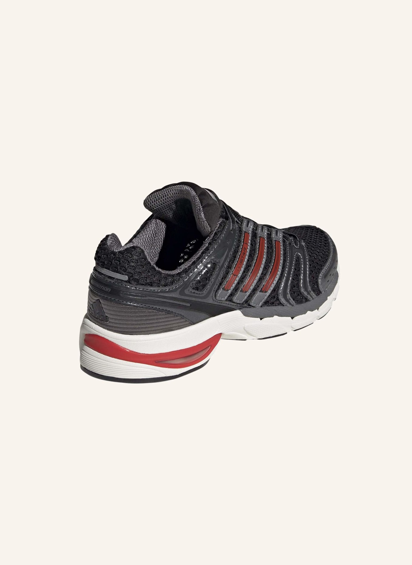 adidas Originals ADISTAR CONTROL 5 SCHUH: SCHWARZ/ ROT/ GRAU