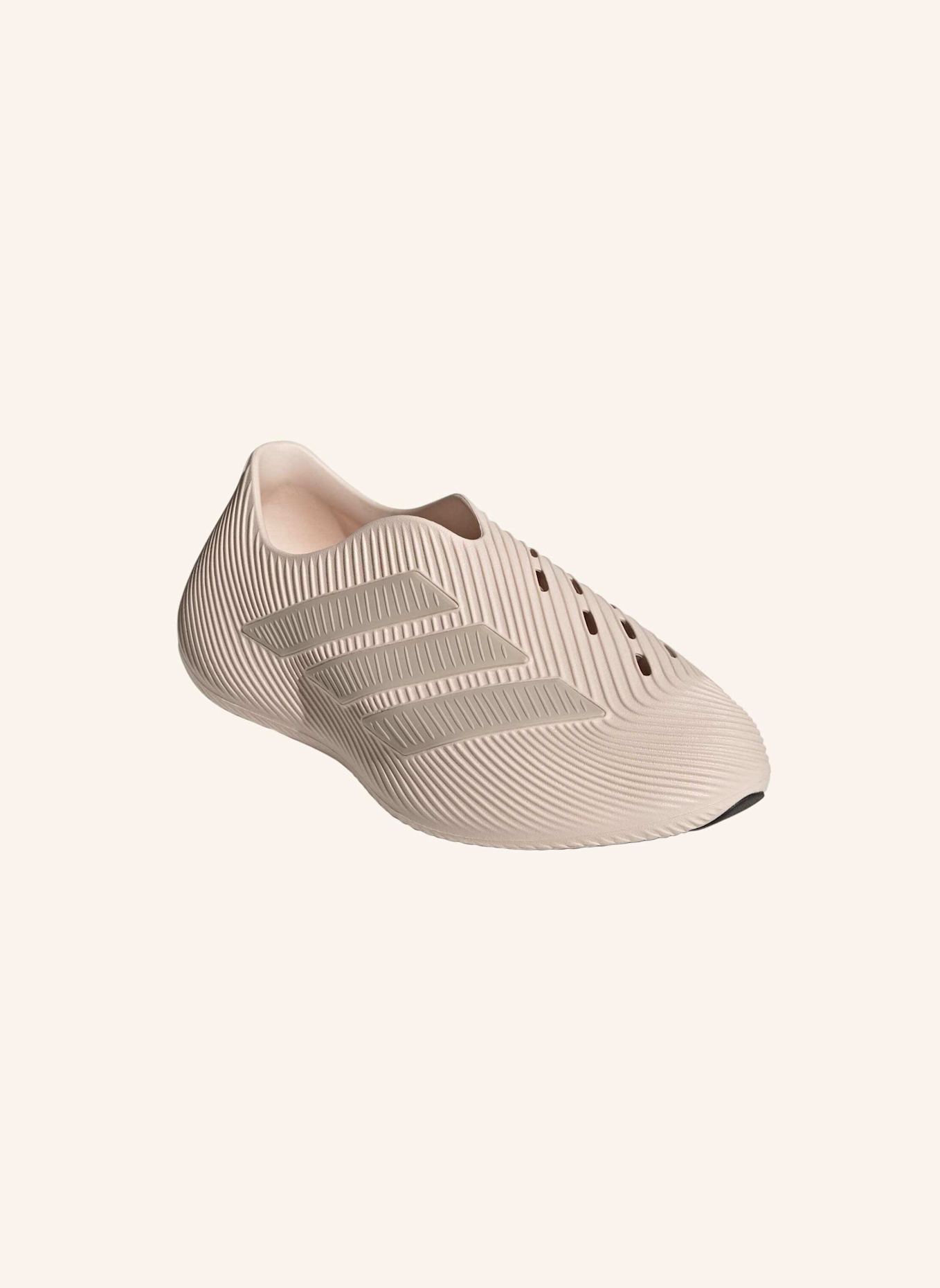 adidas PURECHILL SLIDES: GRAU/ BEIGE/ SCHWARZ