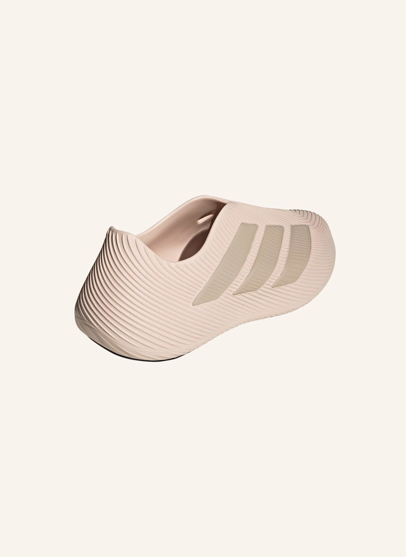 adidas PURECHILL SLIDES: GRAU/ BEIGE/ SCHWARZ
