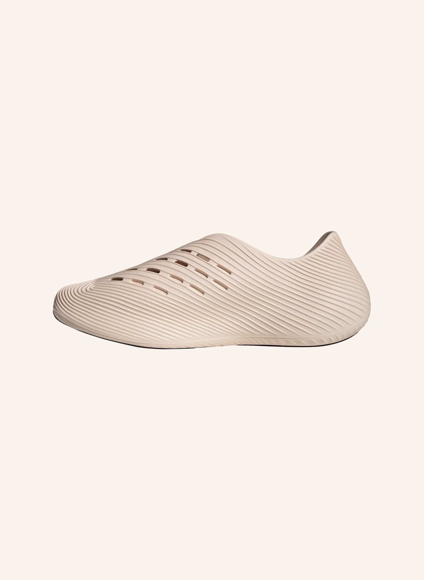 adidas PURECHILL SLIDES: GRAU/ BEIGE/ SCHWARZ