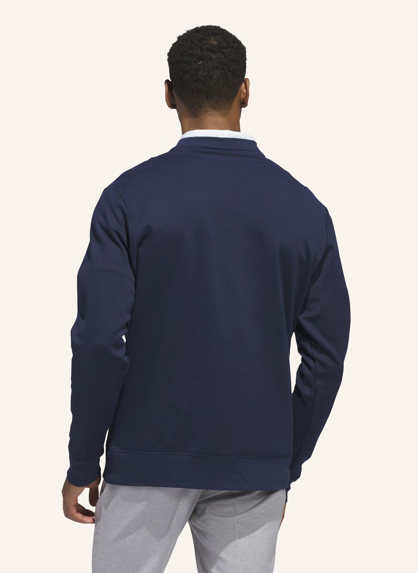 adidas ULTIMATE365 CLIMAWARM SWEATSHIRT MIT RUNDHALSAUSSCHNITT: BLAU