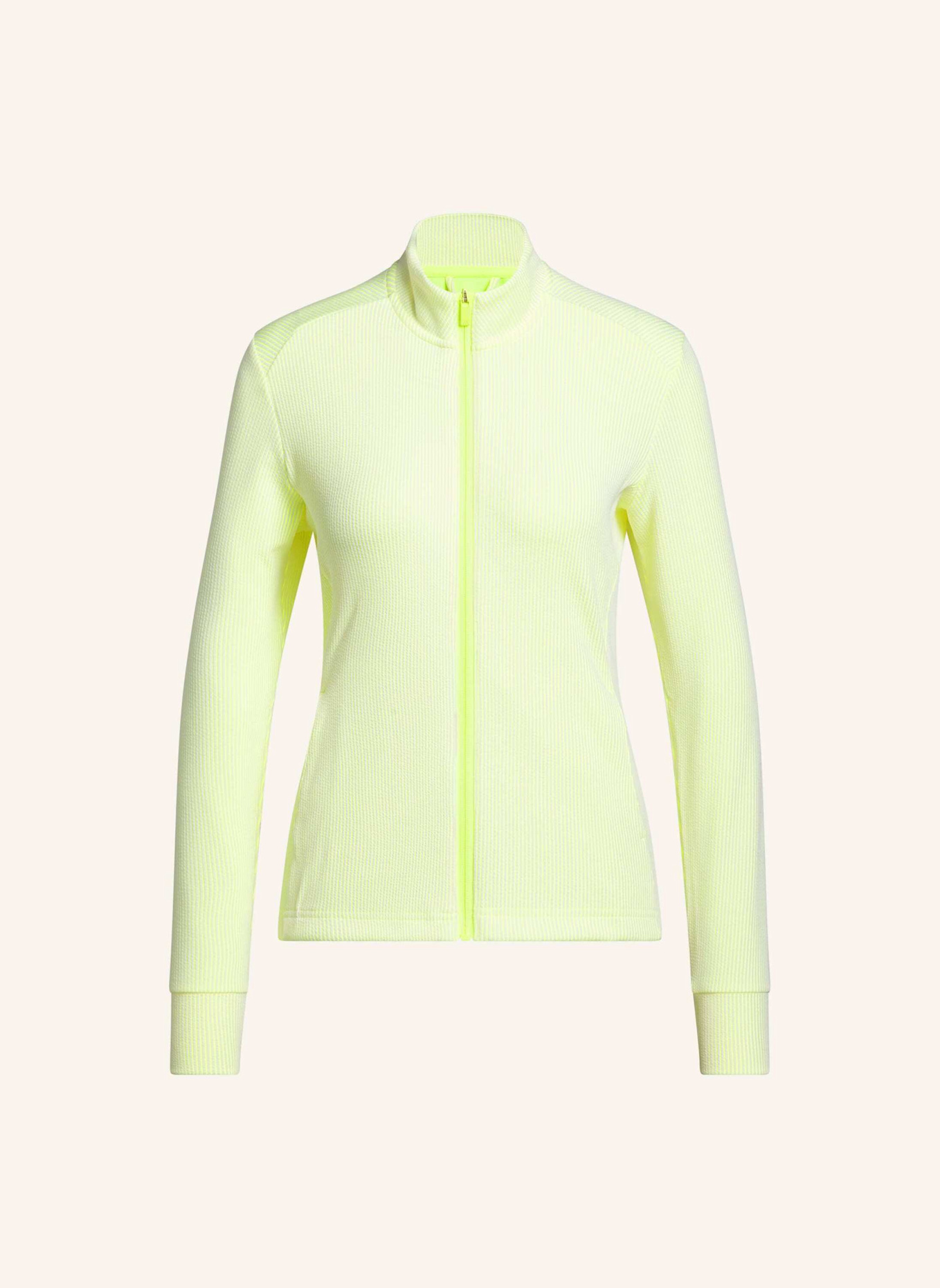 adidas PERFORMANCE TEXTURE FULL ZIP JACKE: GELB