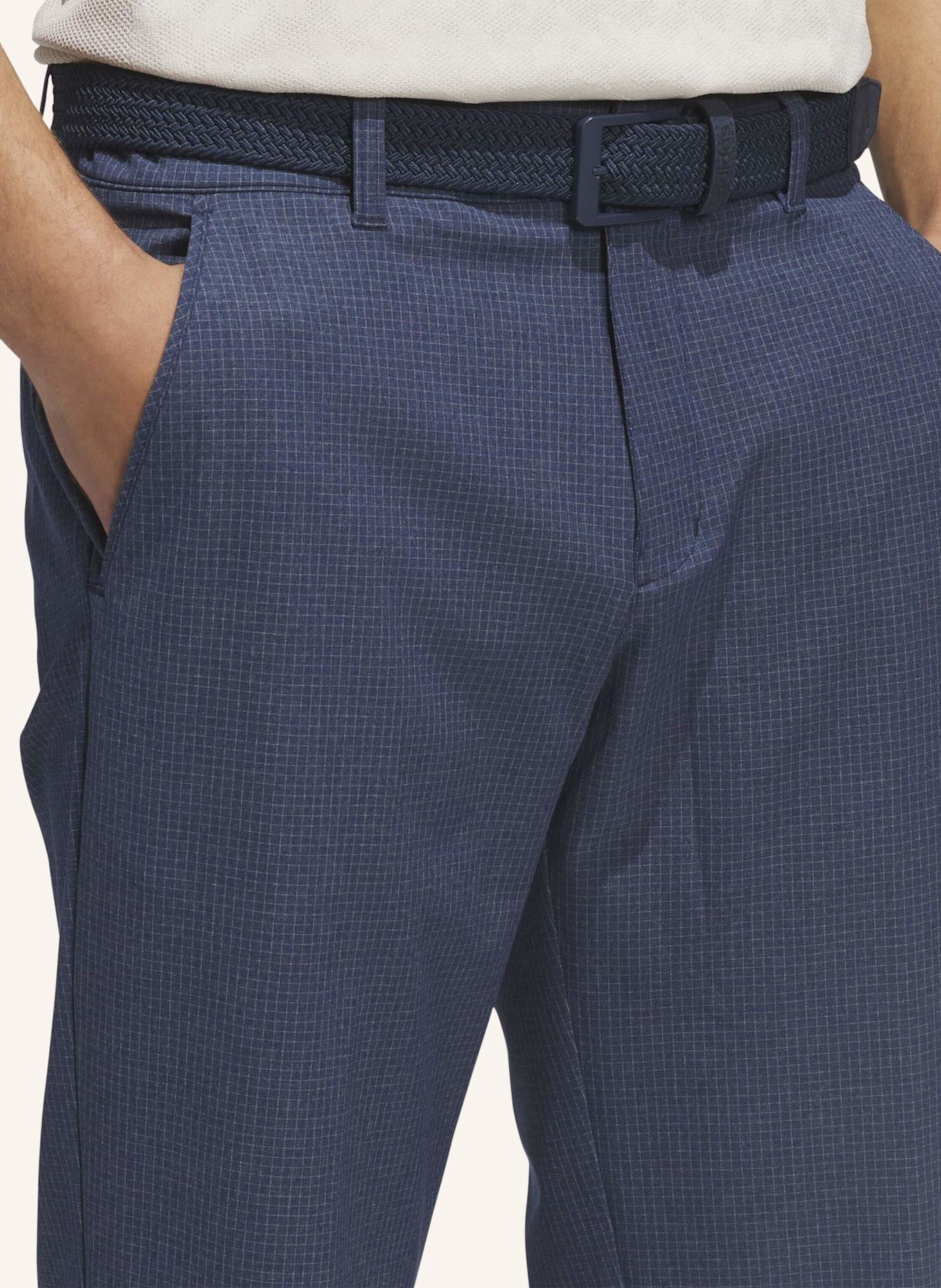 adidas ULTIMATE365+ TWISTWEAVE GRID HOSE, REGULÄR GERADE GESCHNITTEN: BLAU