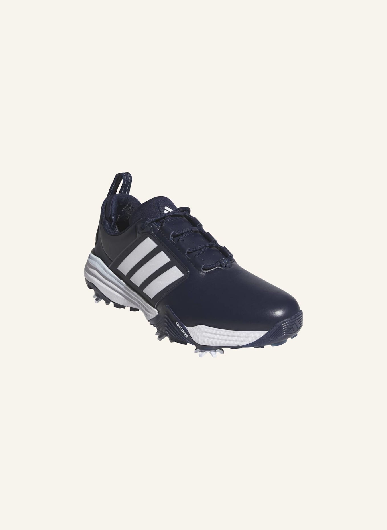 adidas ADIPOWER 26 GOLFSCHUH: BLAU/ WEISS