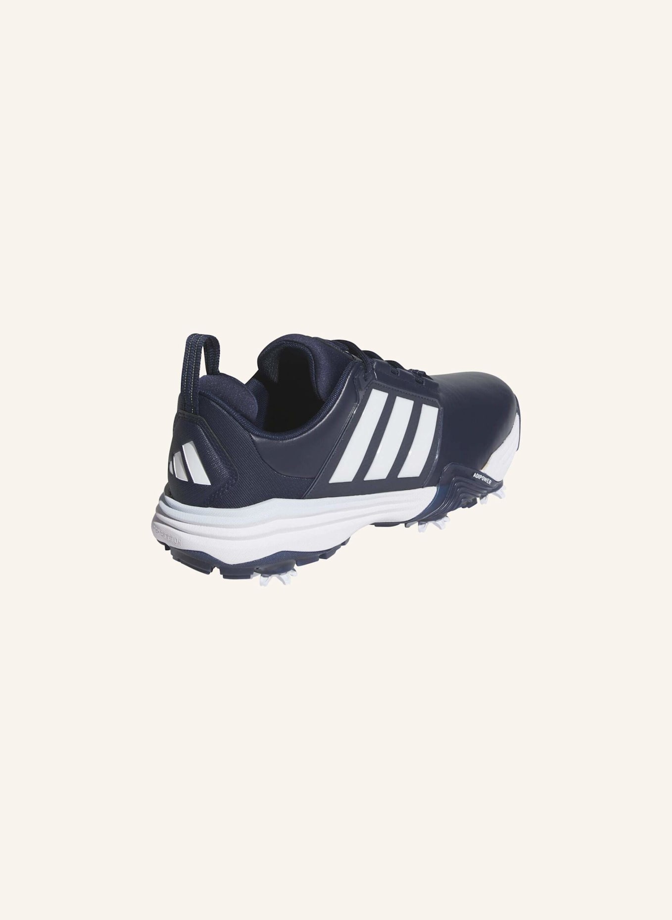 adidas ADIPOWER 26 GOLFSCHUH: BLAU/ WEISS