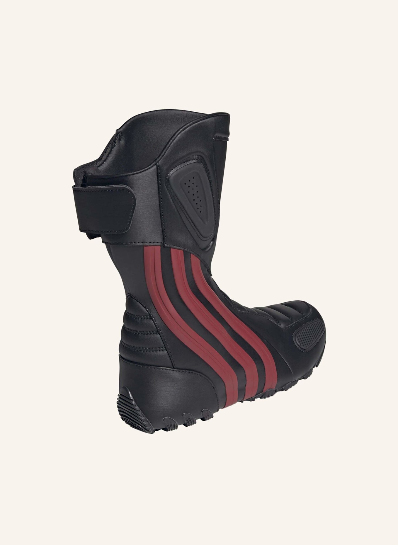 adidas Originals GHOST MOTO MID SCHUH: SCHWARZ/ ROT