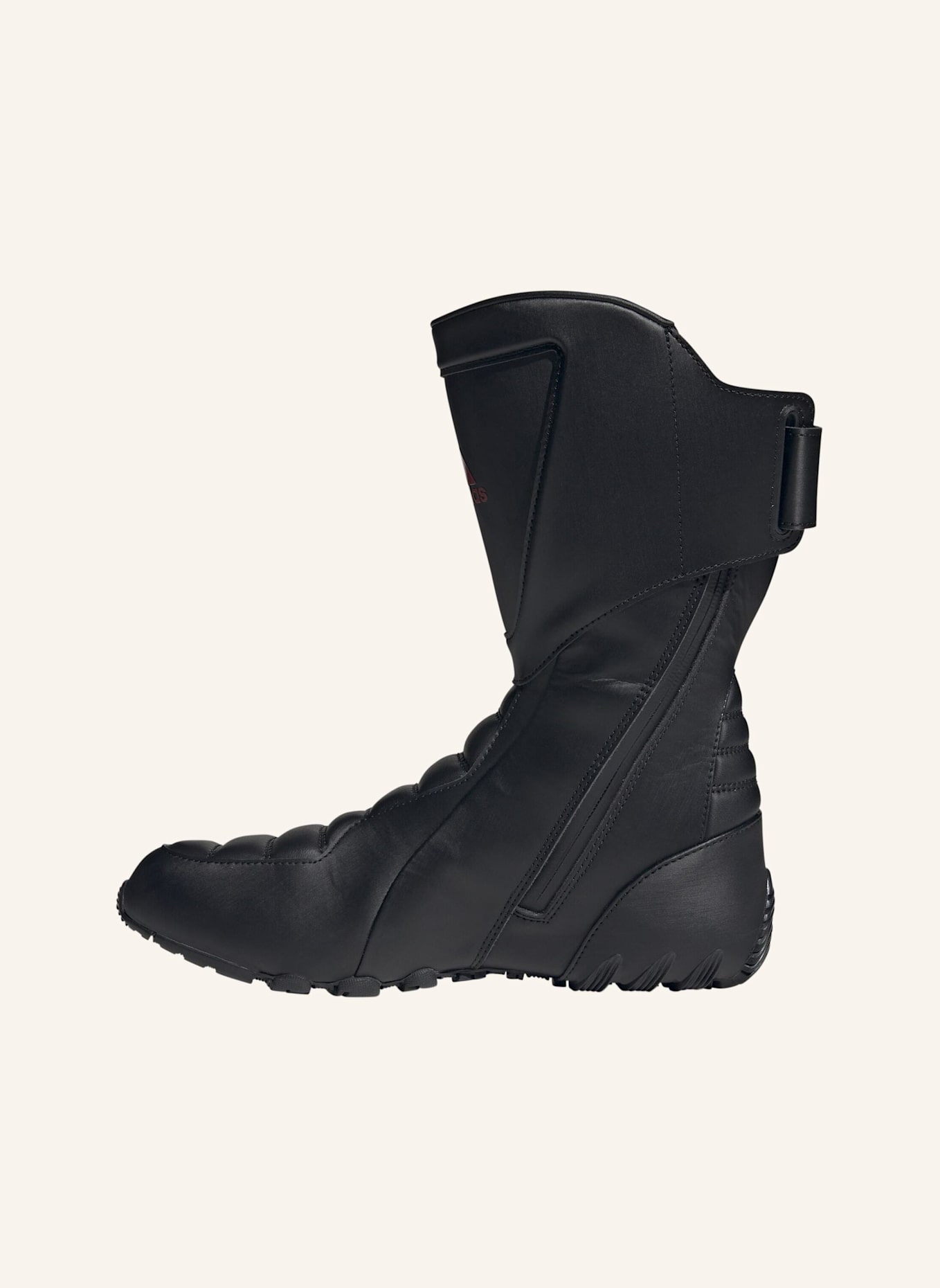adidas Originals GHOST MOTO MID SCHUH: SCHWARZ/ ROT