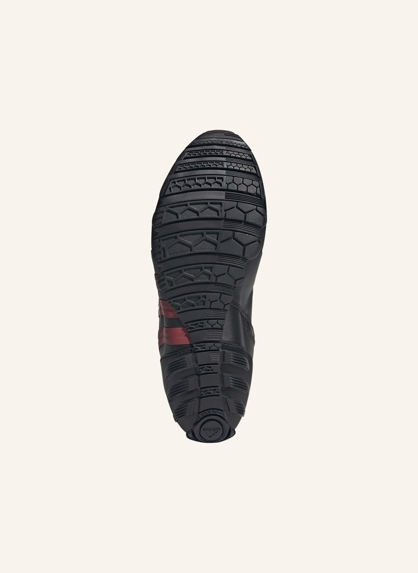 adidas Originals GHOST MOTO MID SCHUH: SCHWARZ/ ROT