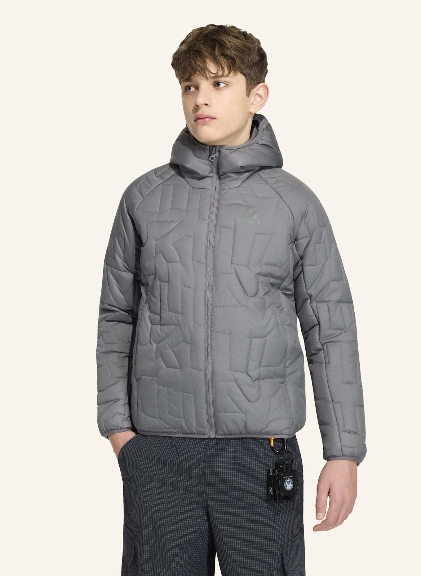 adidas TERREX TERREX KIDS XPERIOR CLIMAWARM GEFÜTTERTE JACKE: GRAU