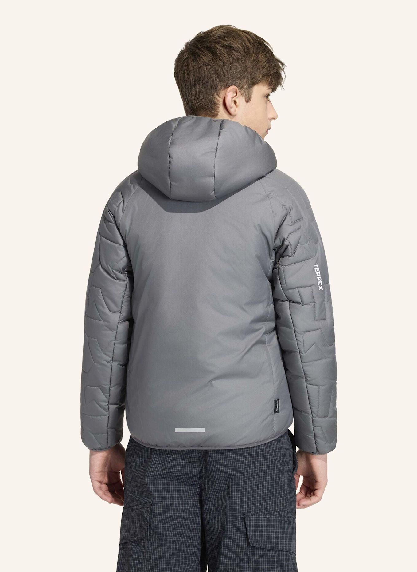 adidas TERREX TERREX KIDS XPERIOR CLIMAWARM GEFÜTTERTE JACKE: GRAU