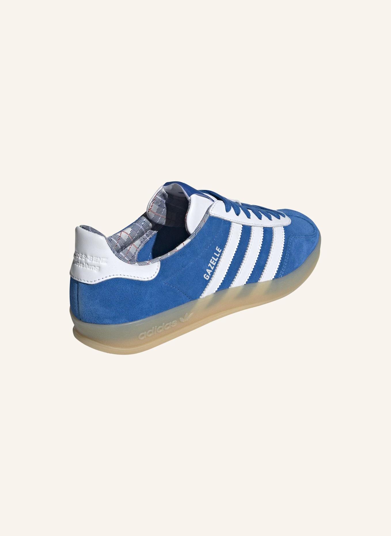 adidas Originals GAZELLE INDOOR MERCEDES AMG PETRONAS F1 TEAM SCHUH: BLAU/ WEISS/ BEIGE