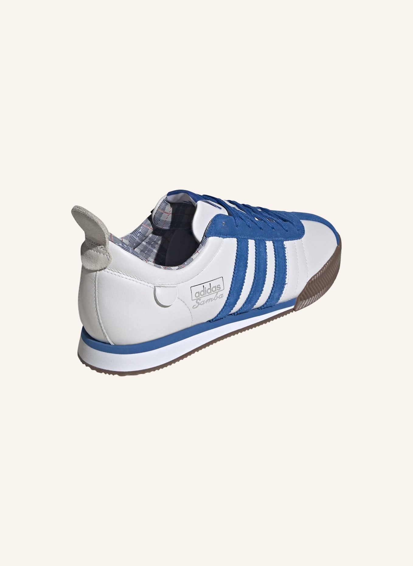 adidas Originals SAMBA 62 SUPER MERCEDES-AMG PETRONAS F1 TEAM SCHUH: WEISS/ BLAU/ BEIGE