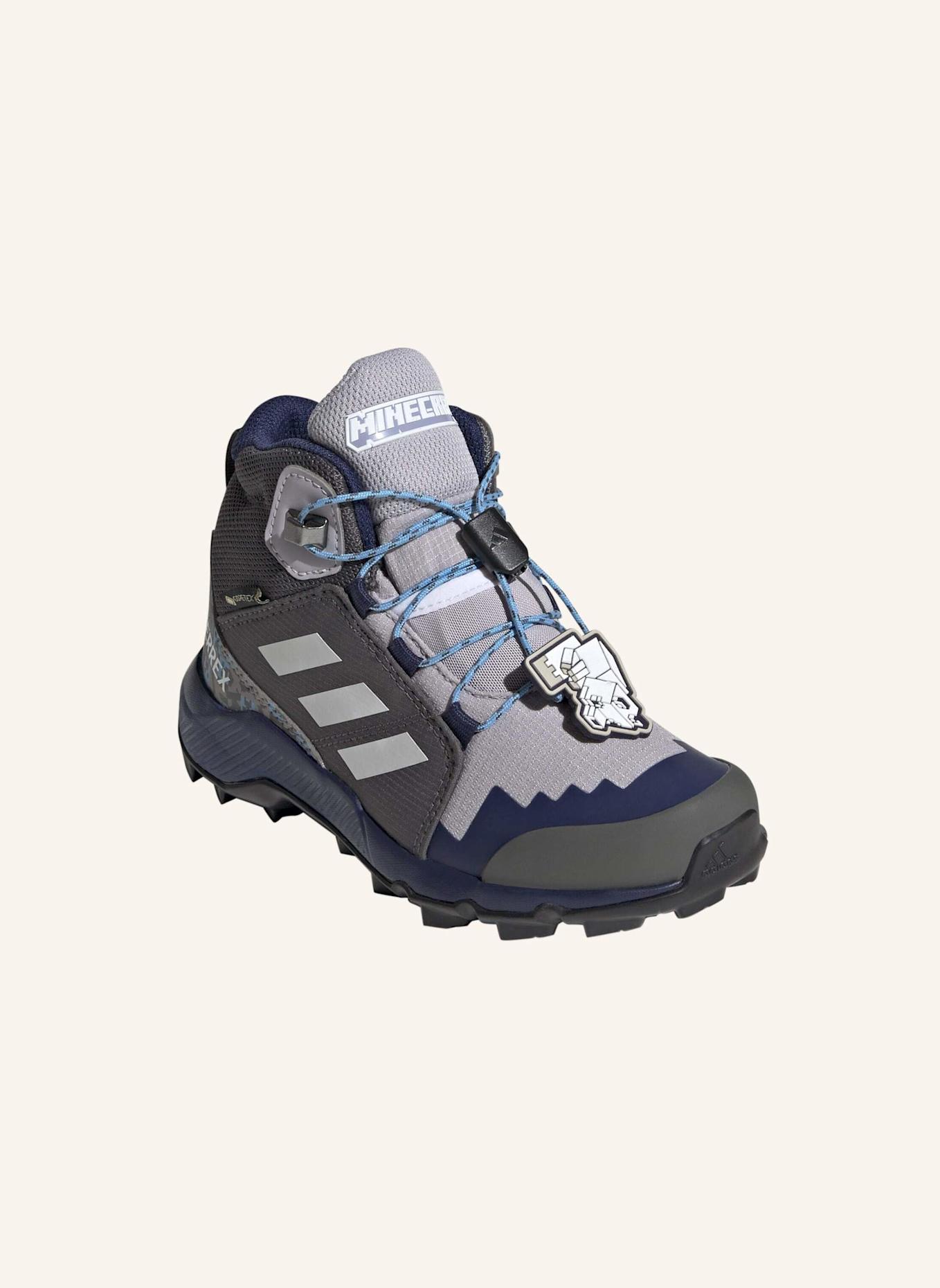 adidas TERREX ADIDAS MINECRAFT TERREX MID GORE-TEX KIDS WANDERSCHUH: GRAU