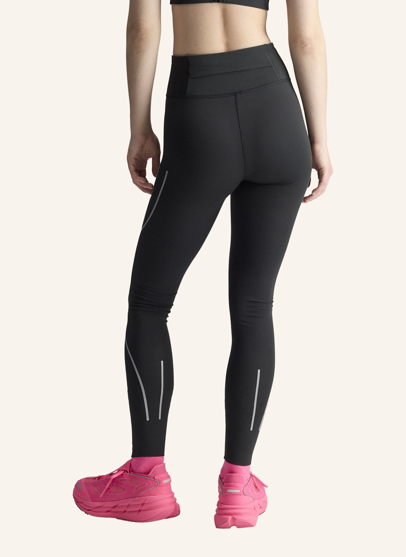 adidas by Stella McCartney ADIDAS BY STELLA MCCARTNEY RUNNING LEGGINGS: SCHWARZ