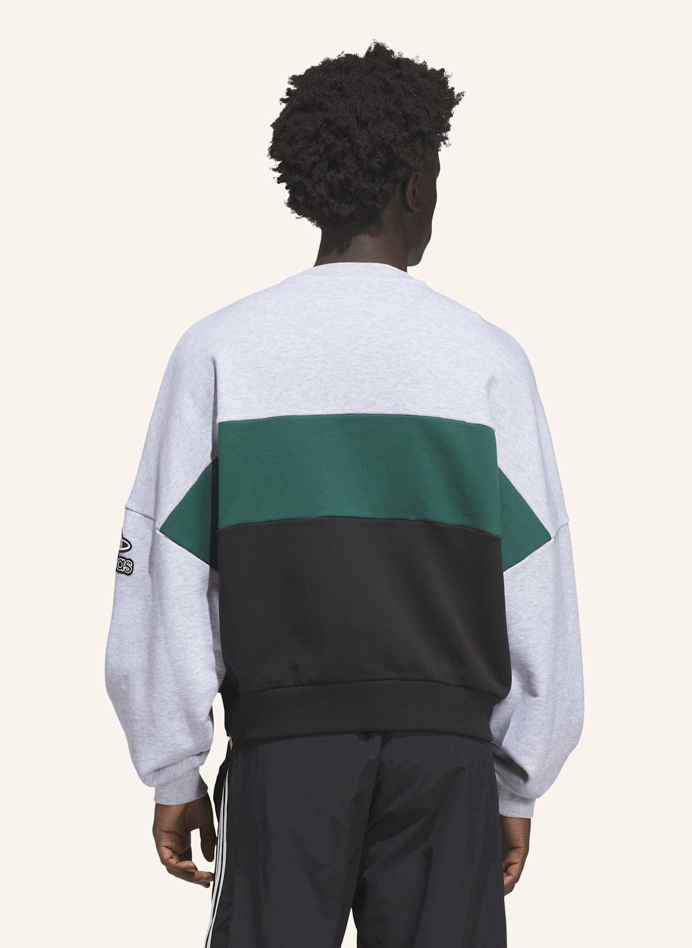 adidas Originals ORIGINALS VARSITY SWEATSHIRT: GRAU