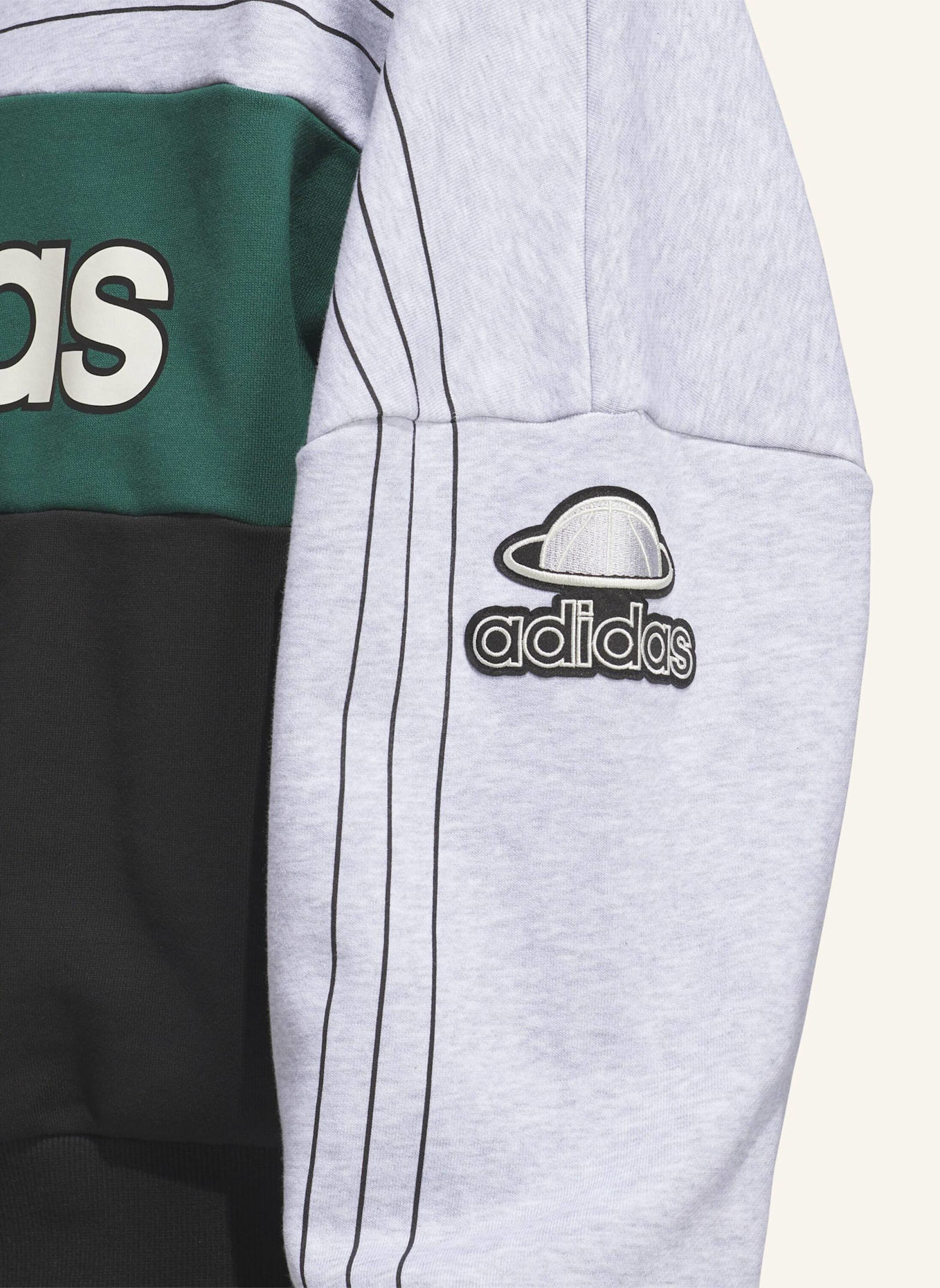 adidas Originals ORIGINALS VARSITY SWEATSHIRT: GRAU