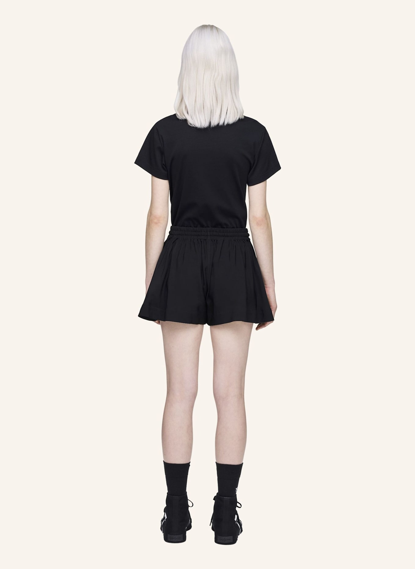 Y-3 Y-3 TENNISSHORTS: SCHWARZ