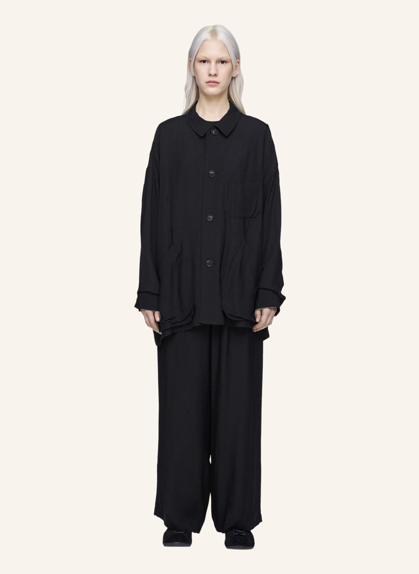 Y-3 Y-3 UT WIDE HOSE: SCHWARZ