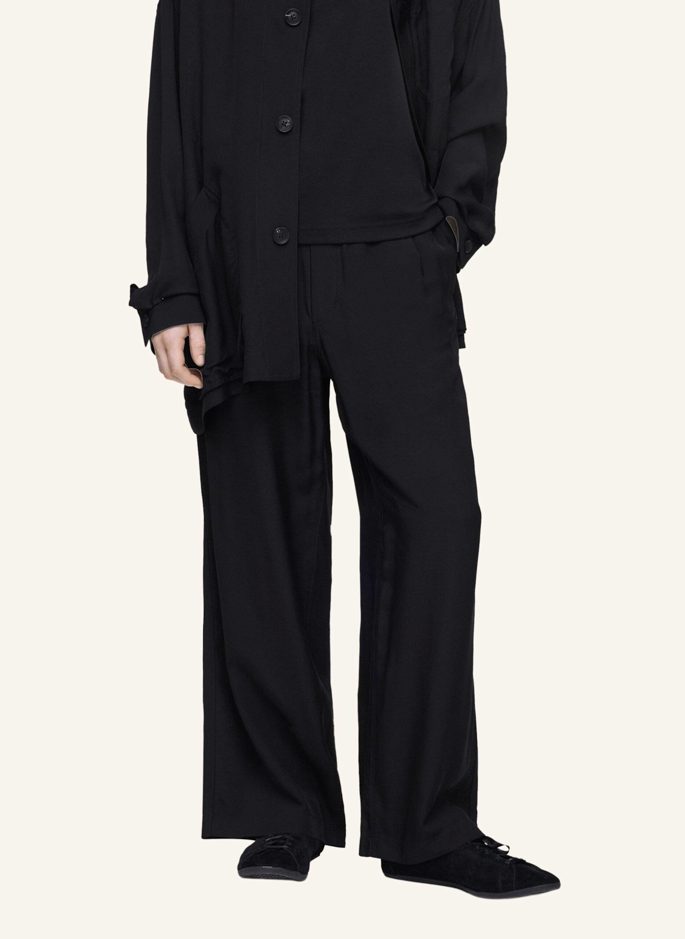 Y-3 Y-3 UT WIDE HOSE: SCHWARZ
