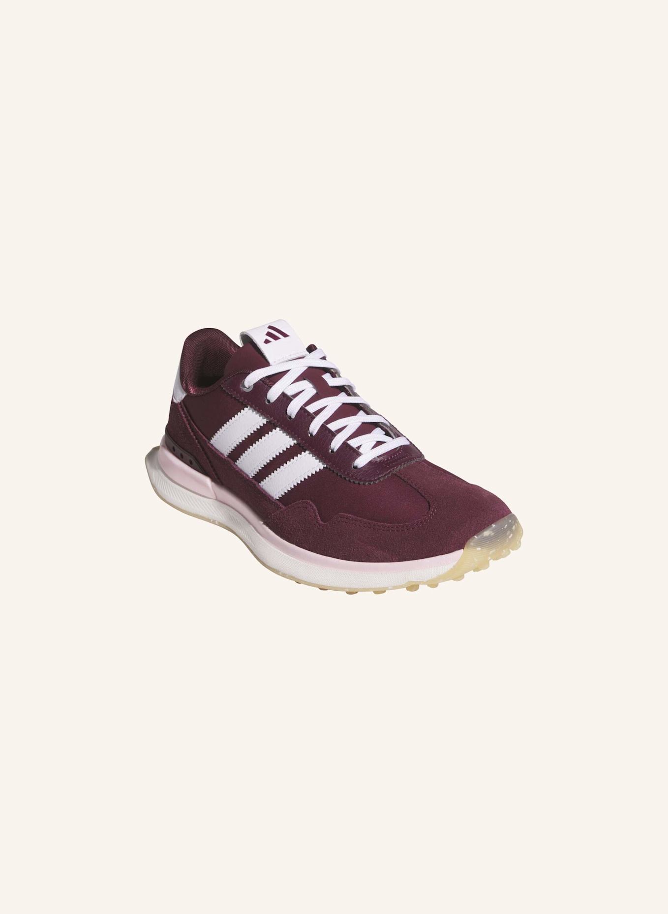 adidas S2G 26 TEXTILE SPIKELESS GOLFSCHUH: ROT/ WEISS/ ROSA
