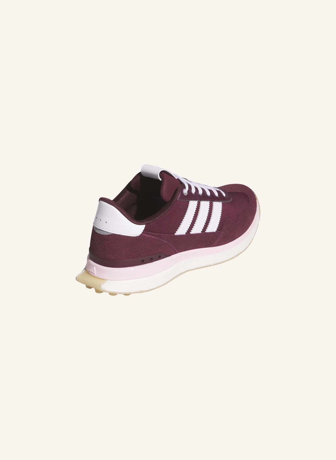 adidas S2G 26 TEXTILE SPIKELESS GOLFSCHUH: ROT/ WEISS/ ROSA