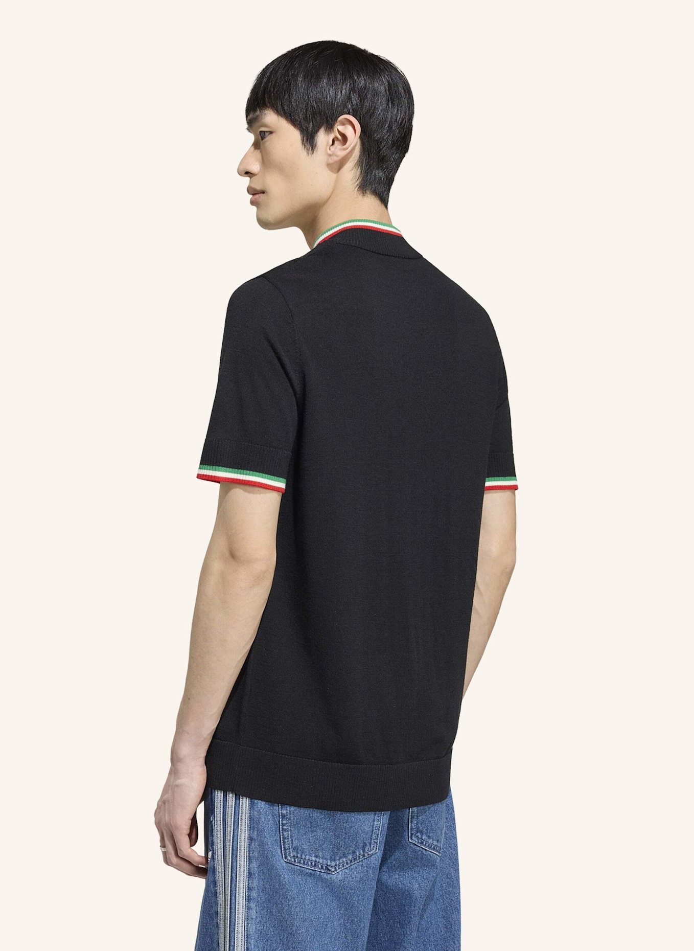 adidas MERCEDES-AMG PETRONAS FORMULA 1 TEAM IMOLA TOP TEAM T-SHIRT, MERINO: SCHWARZ