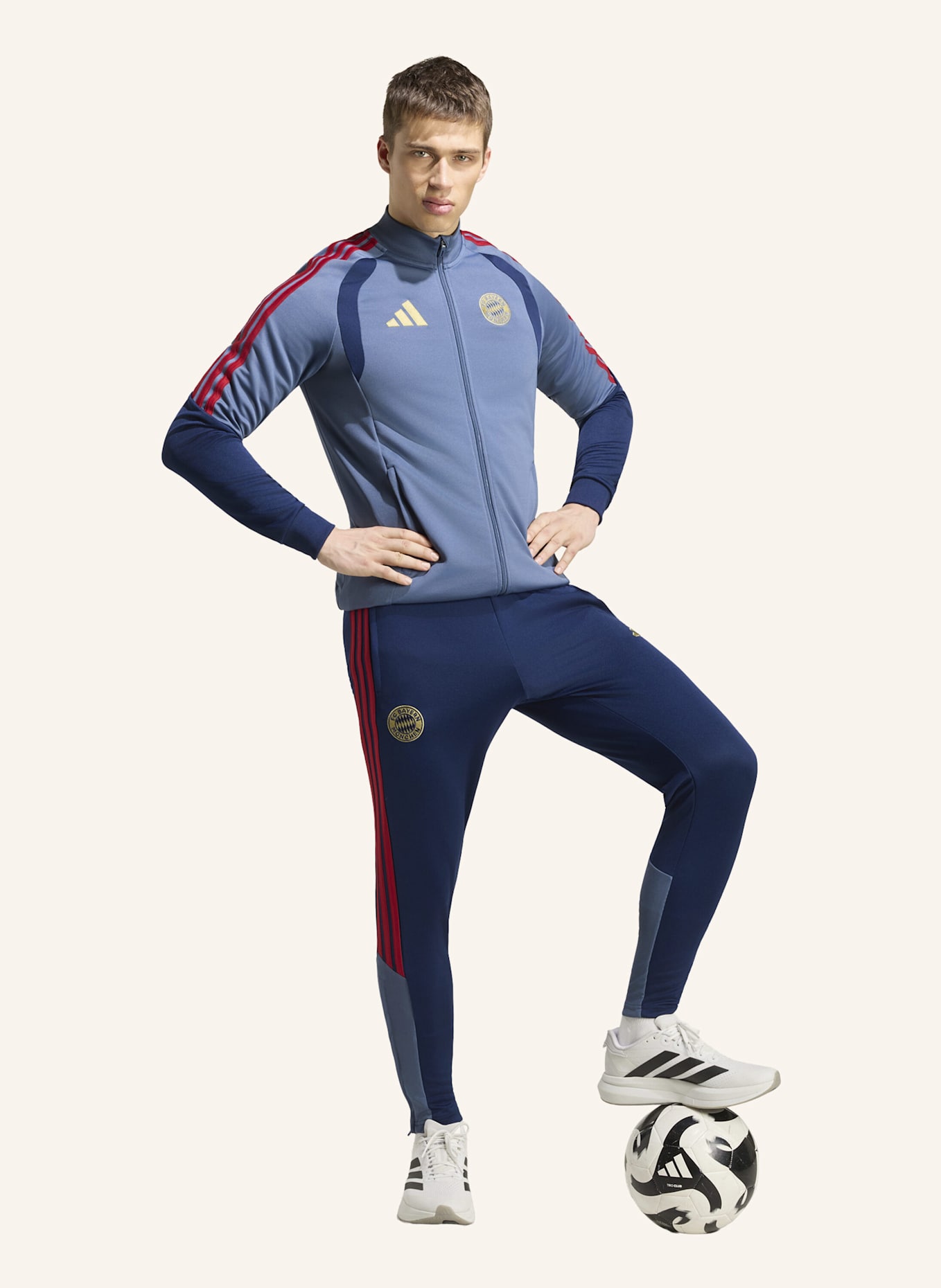 adidas FC BAYERN MÜNCHEN 26/27 TRAININGSANZUG: BLAU