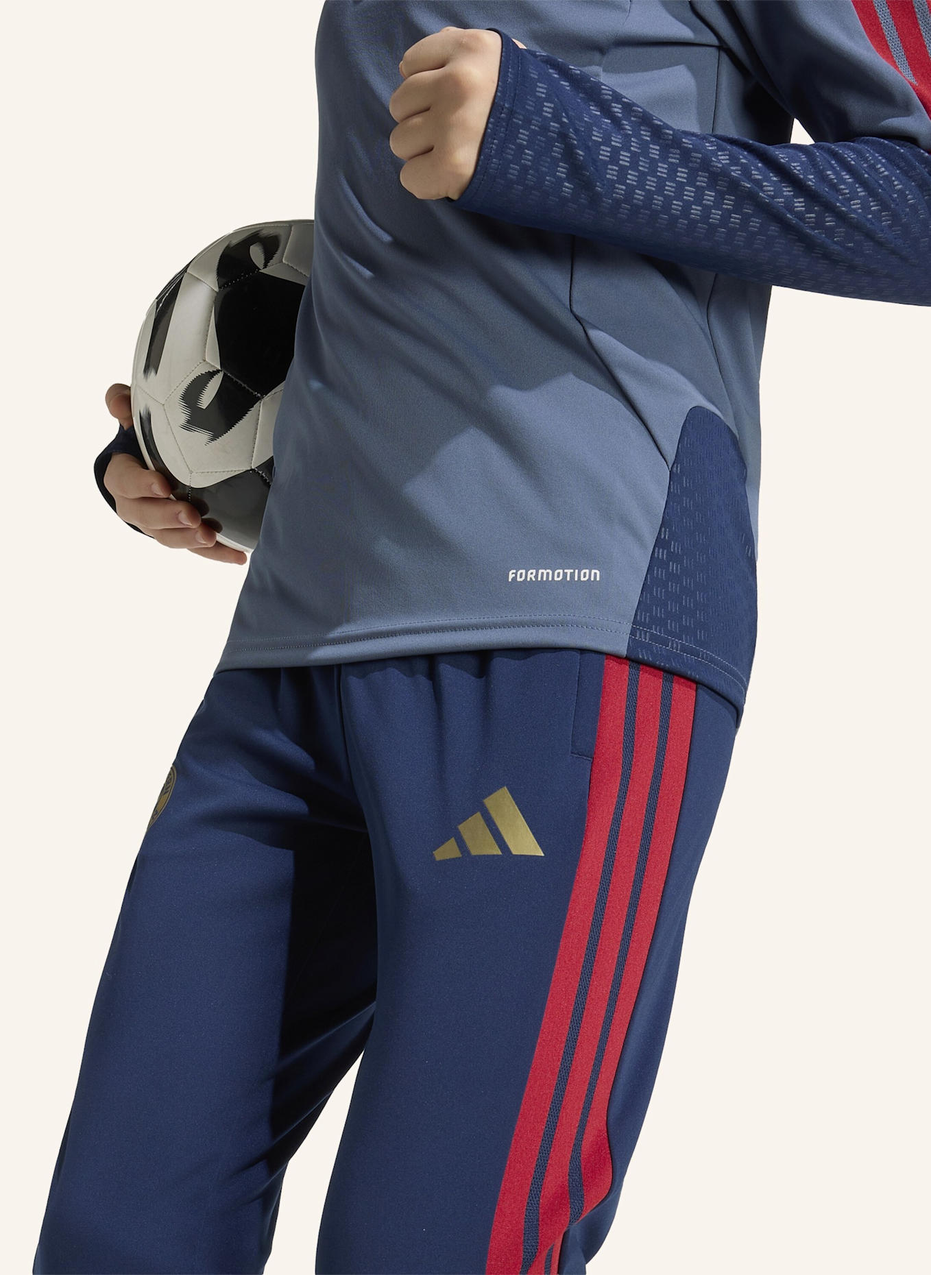 adidas FC BAYERN MÜNCHEN 26/27 KIDS TRAININGSHOSE: BLAU