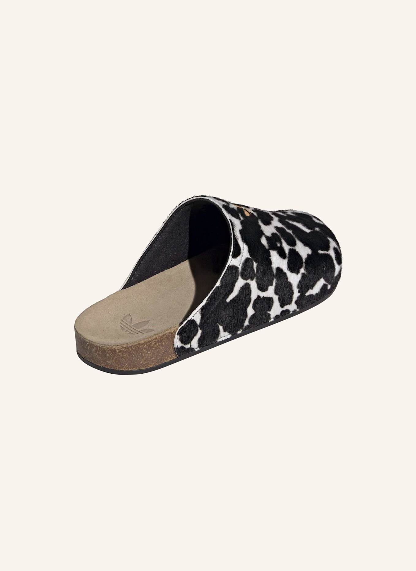adidas Originals ADIMULE SLIDES: SCHWARZ/ WEISS