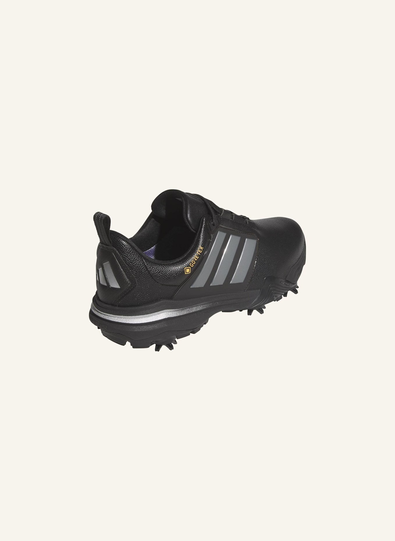 adidas ADIPOWER GORE-TEX GOLFSCHUH: SCHWARZ/ GRAU/ SILBER
