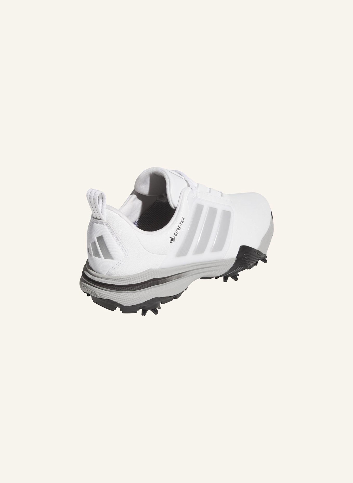 adidas ADIPOWER GORE-TEX GOLFSCHUH: WEISS/ SILBER/ SCHWARZ