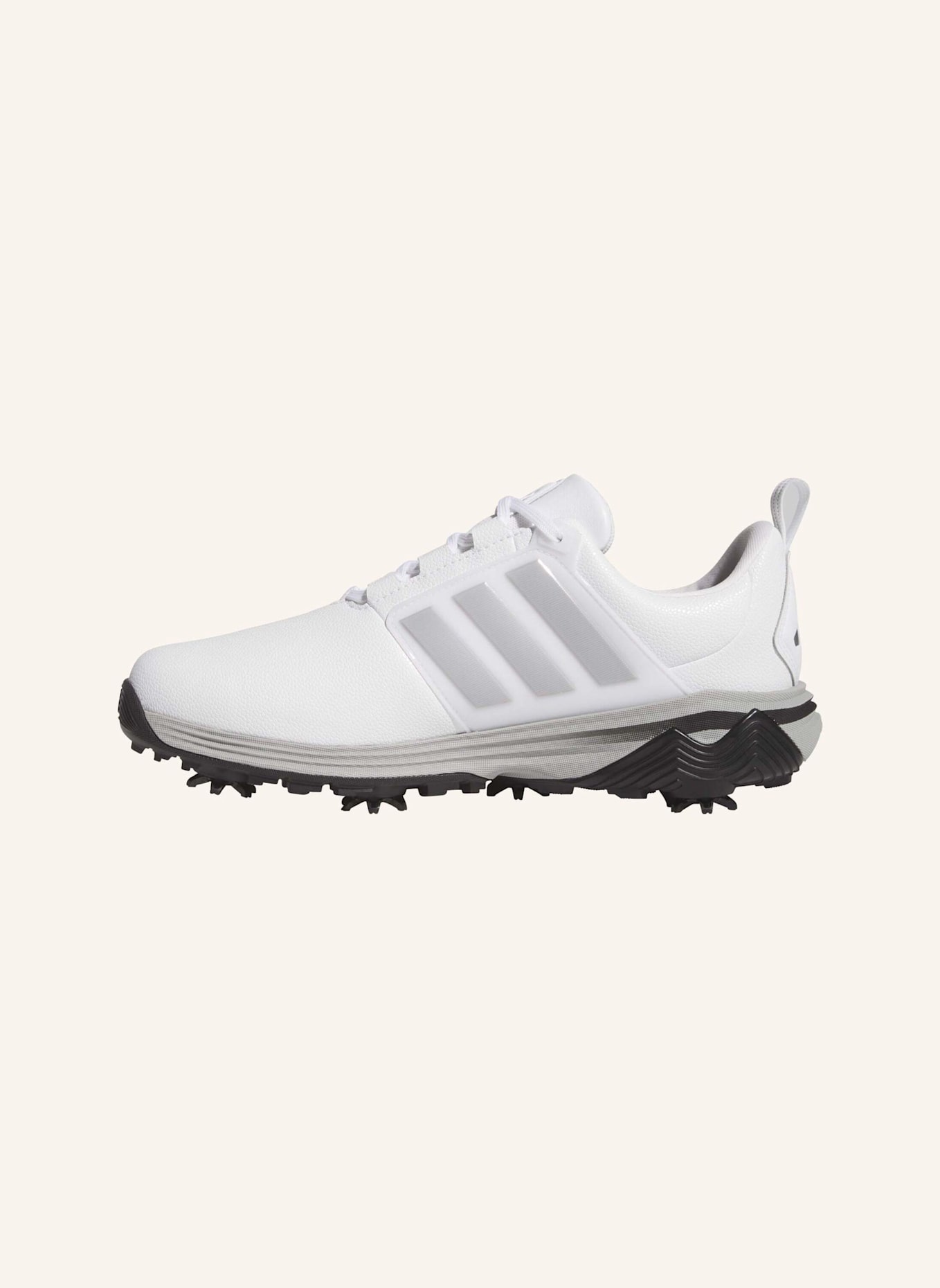 adidas ADIPOWER GORE-TEX GOLFSCHUH: WEISS/ SILBER/ SCHWARZ
