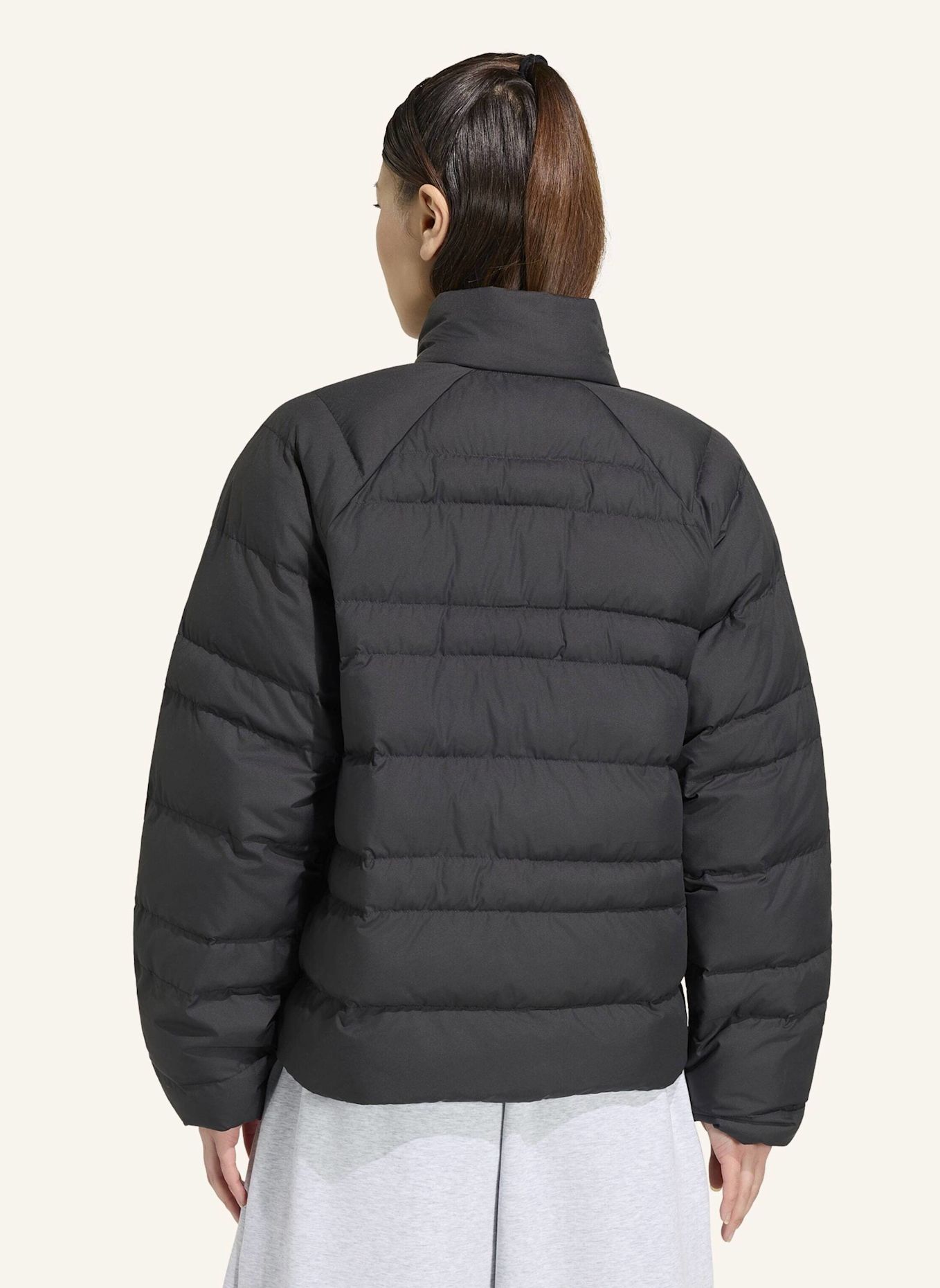 adidas ESSENTIALS PACKABLE ISOLATIONSJACKE: SCHWARZ