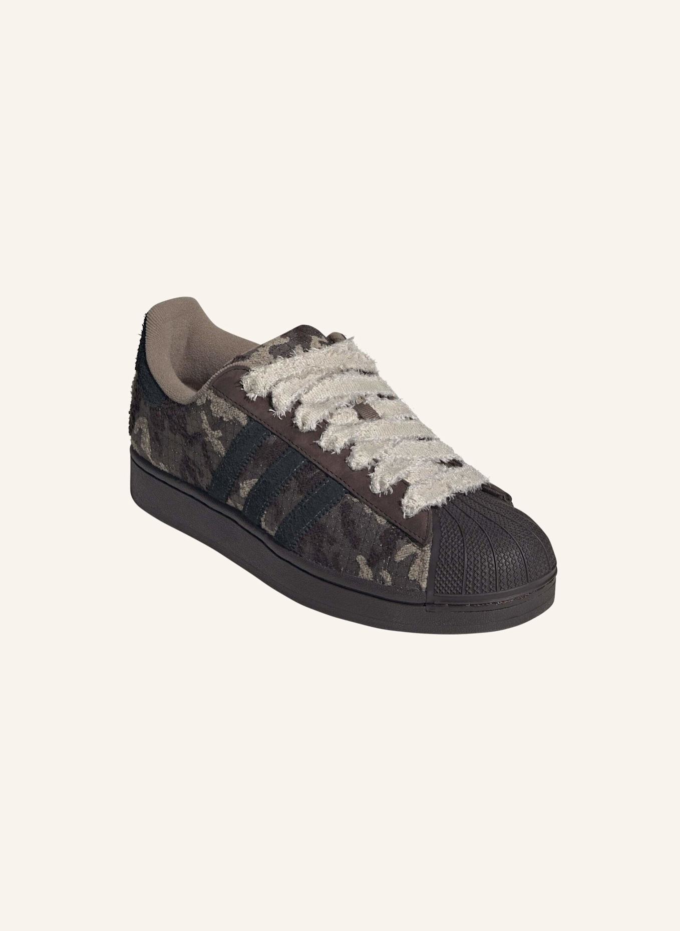 adidas Originals ADIDAS SUPERSTAR II SCHUH: BRAUN/ SCHWARZ