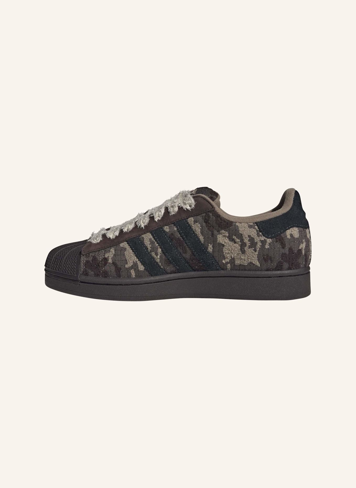 adidas Originals ADIDAS SUPERSTAR II SCHUH: BRAUN/ SCHWARZ