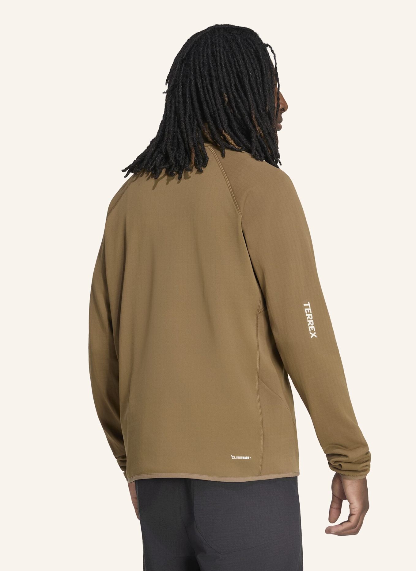 adidas TERREX TERREX XPERIOR CLIMAWARM+ VENTKNIT FLEECEJACKE: BRAUN