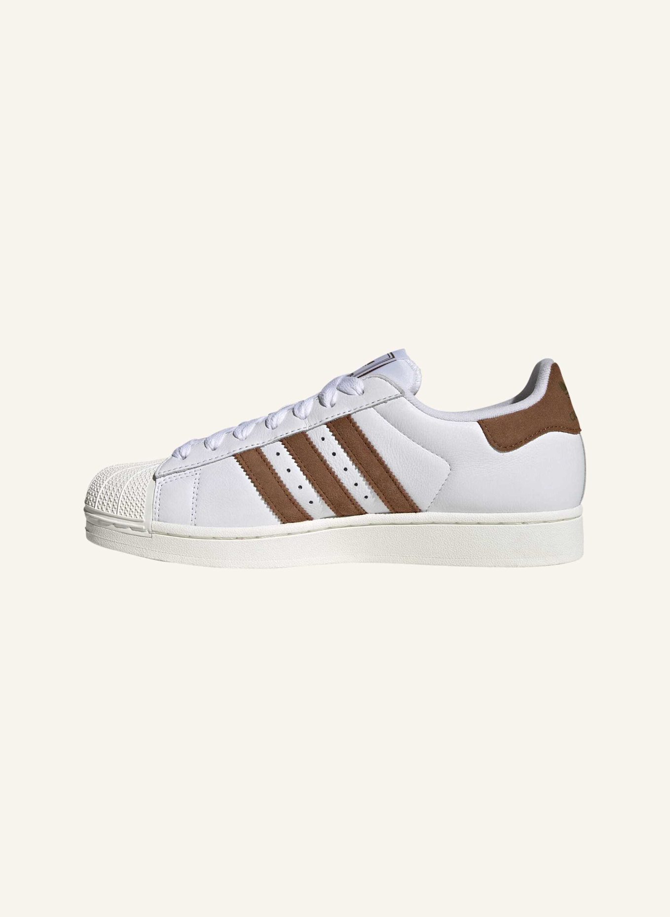 adidas Originals ADIDAS SUPERSTAR II SCHUH: WEISS / BRAUN