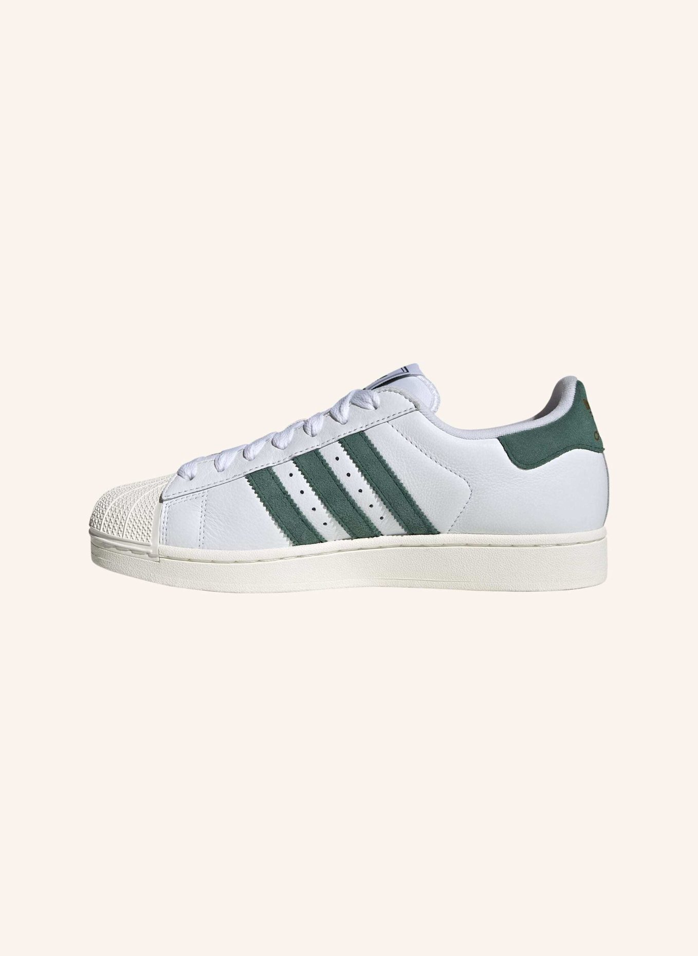 adidas Originals ADIDAS SUPERSTAR II SCHUH: WEISS/ GRÜN