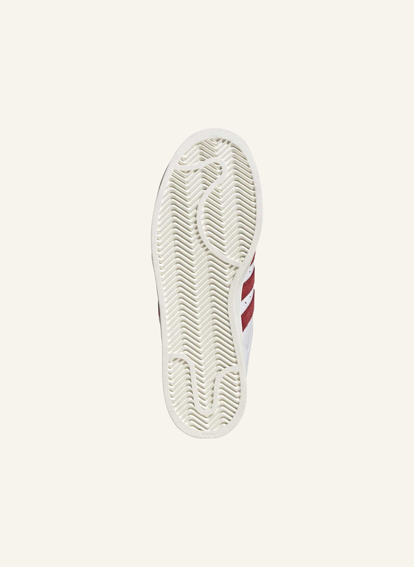 adidas Originals ADIDAS SUPERSTAR II SCHUH: WEISS/ ROT