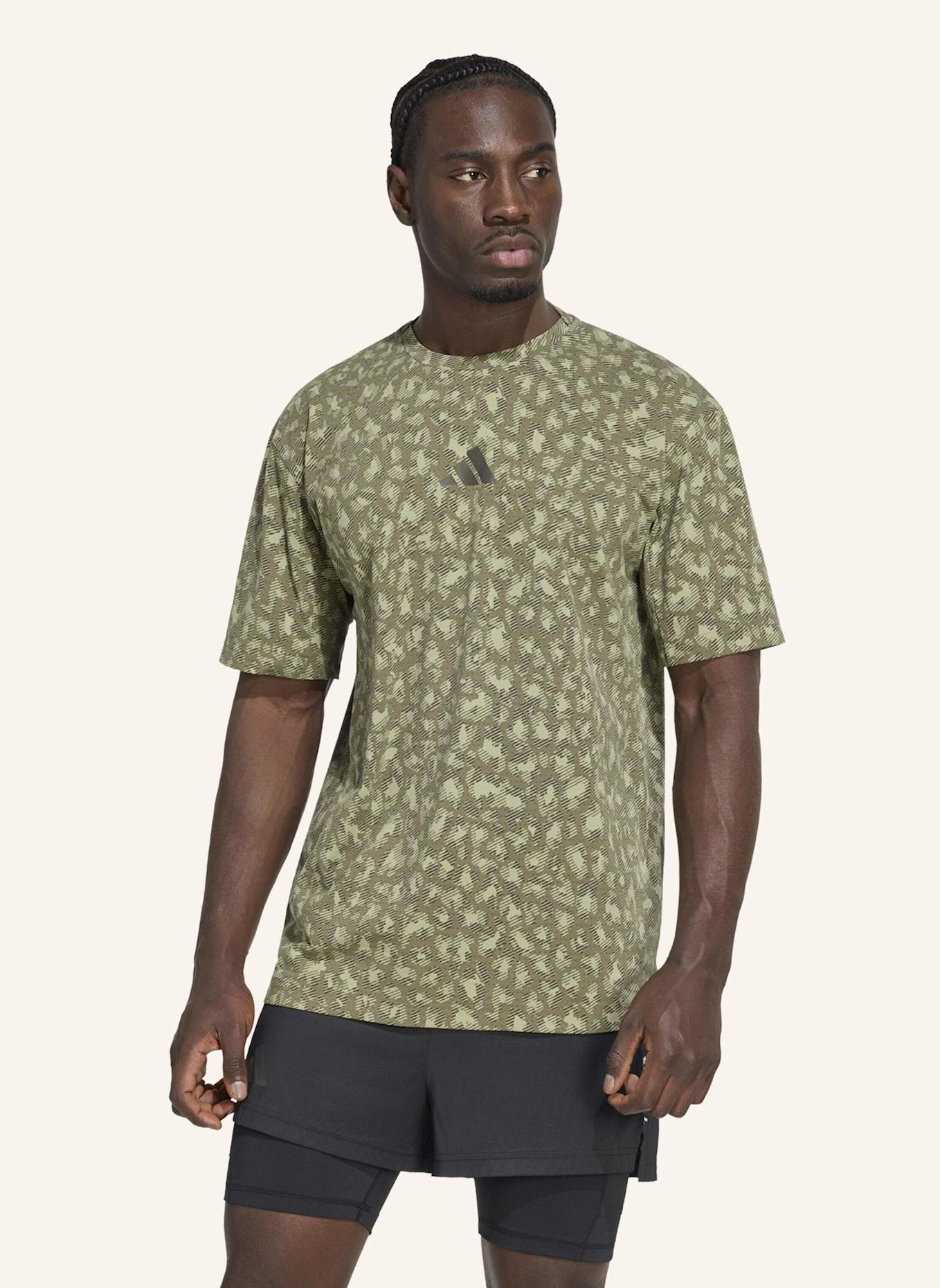 adidas TERREX TERREX XPLORIC CLIMACOOL+ TRAIL T-SHIRT, PRINT: GRÜN