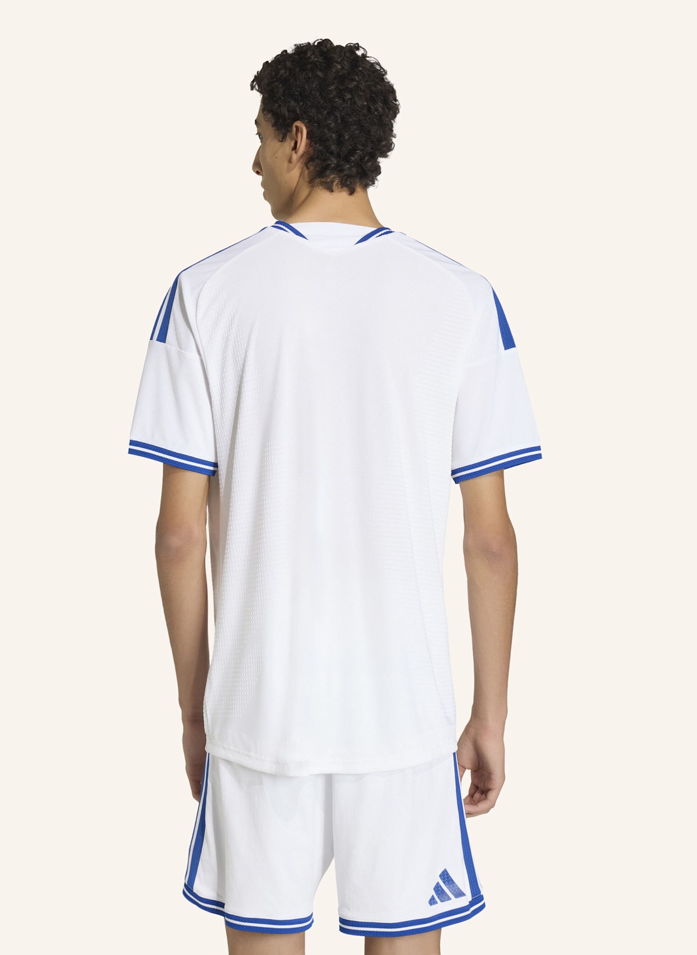 adidas GRIECHENLAND 26 AUTHENTIC HEIMTRIKOT: WEISS