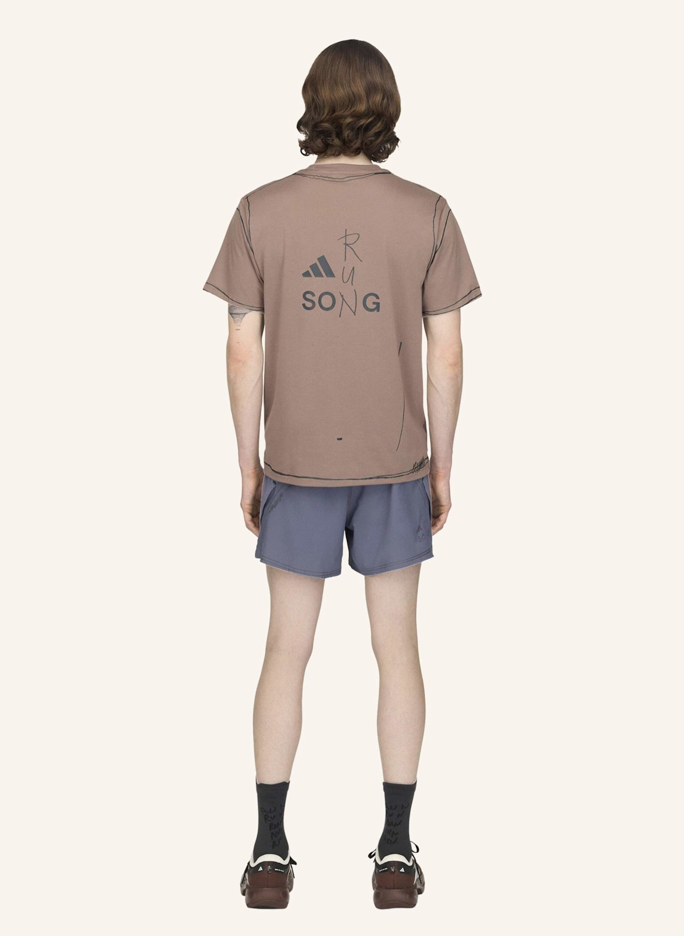 adidas ADI365 SFTM RUNNING SHORTS: SCHWARZ