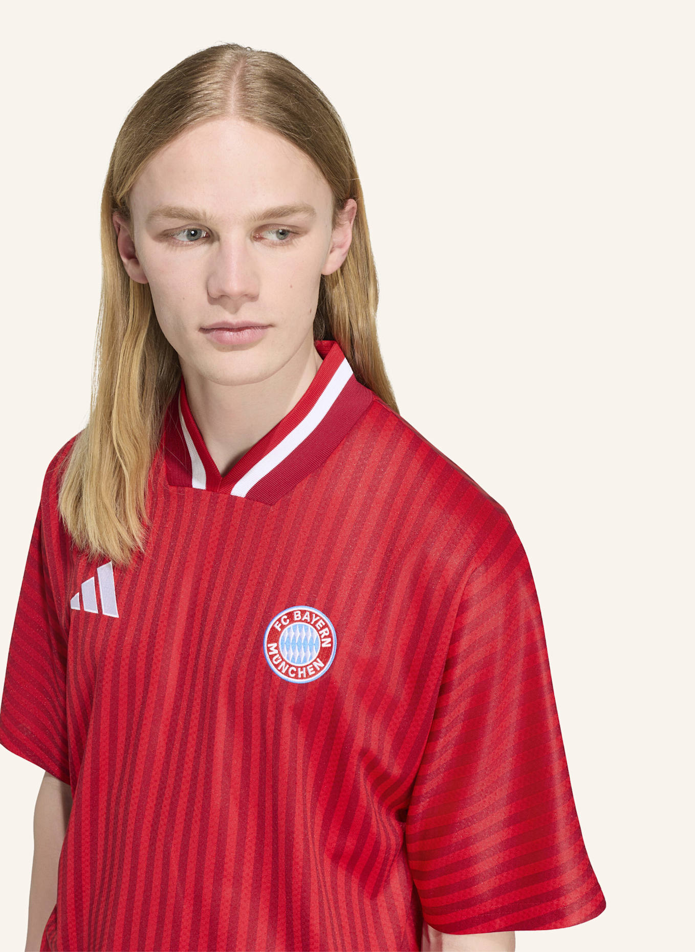 adidas FC BAYERN MÜNCHEN STADIUM TRIKOT: ROT