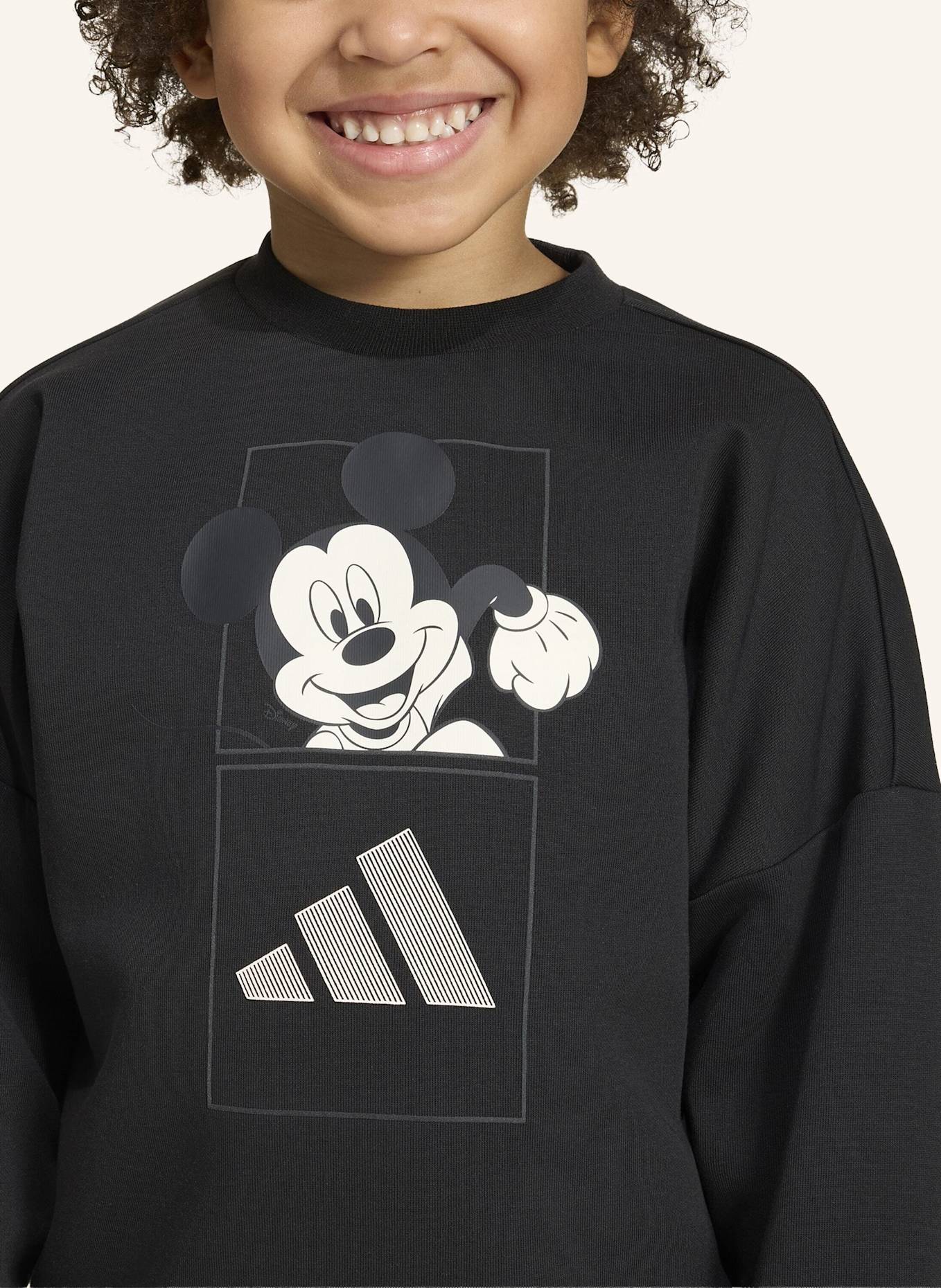 adidas ADIDAS MICKY MAUS JOGGINGANZUG: SCHWARZ/ WEISS
