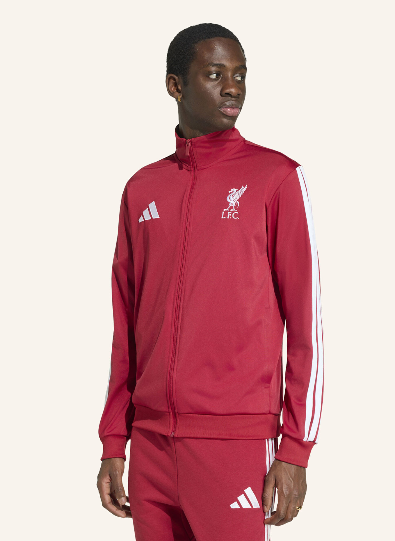 adidas FC LIVERPOOL DNA TRAININGSJACKE: ROT