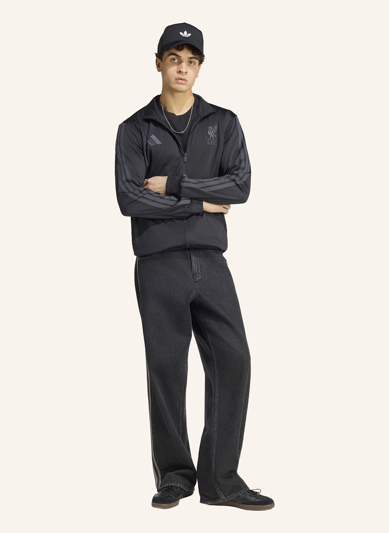 adidas FC LIVERPOOL DNA TRAININGSJACKE: SCHWARZ