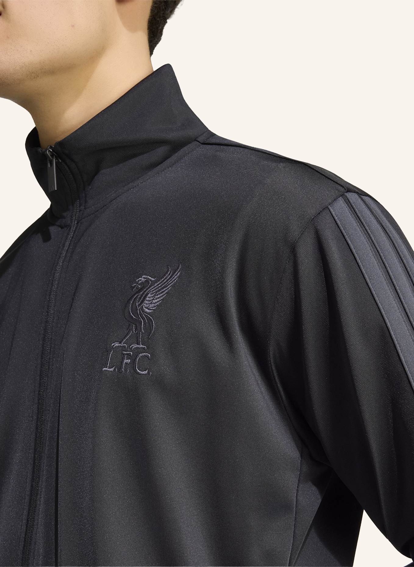 adidas FC LIVERPOOL DNA TRAININGSJACKE: SCHWARZ