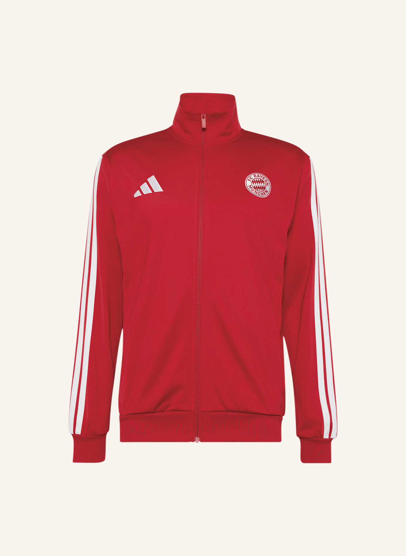 adidas FC BAYERN MÜNCHEN DNA TRAININGSJACKE: ROT/ WEISS