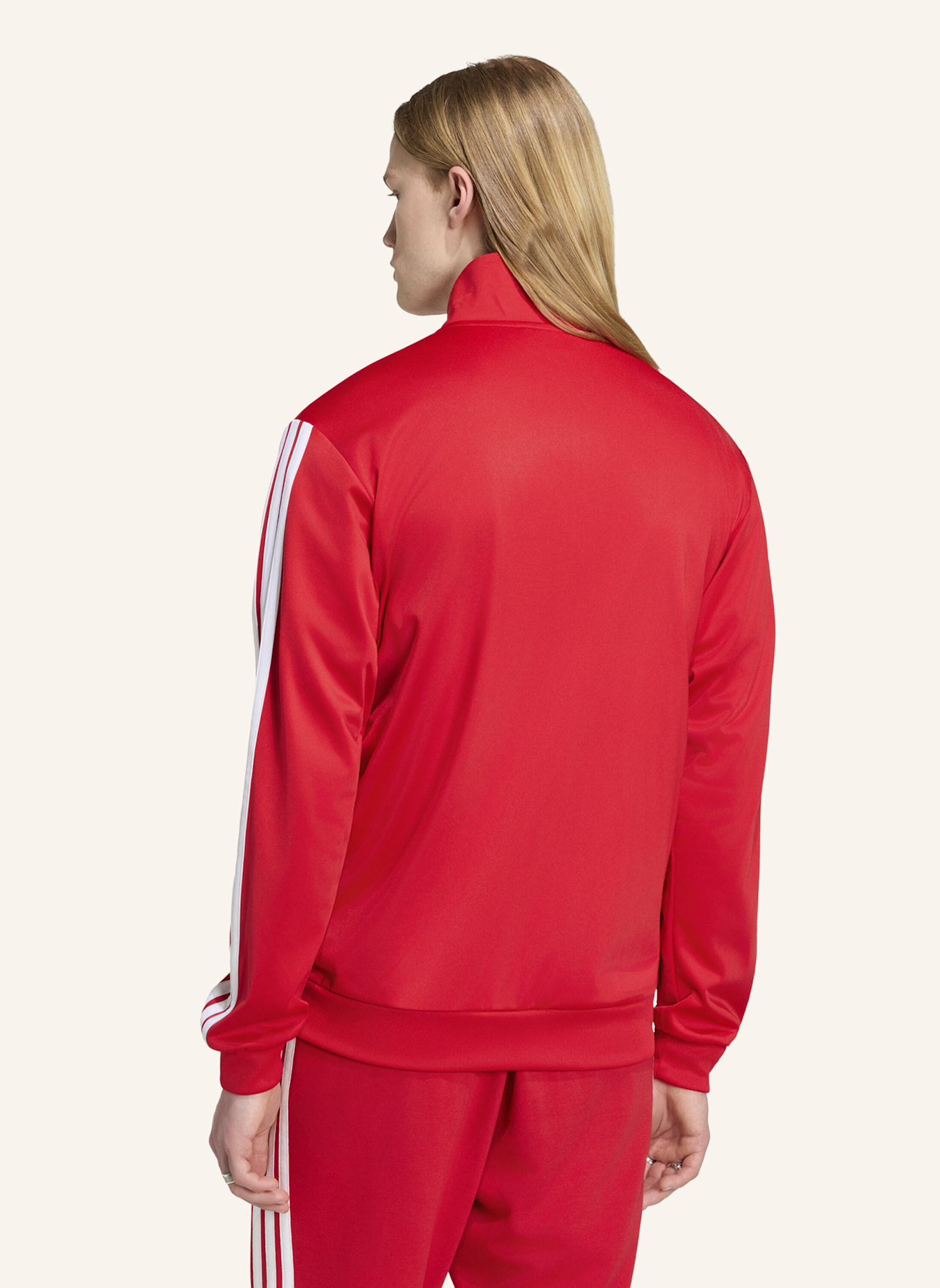 adidas FC BAYERN MÜNCHEN DNA TRAININGSJACKE: ROT/ WEISS